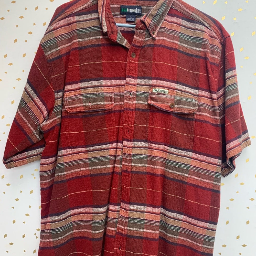 Xl outdoor life button down shirt
